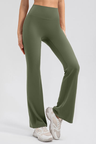 High Waist Straight Active Pants