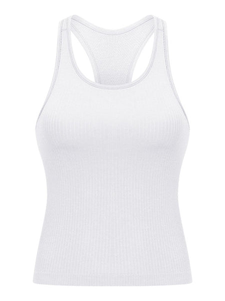 Round Neck Racerback Active Tank