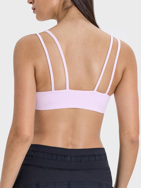 Scoop Neck Double Strap Active Cami