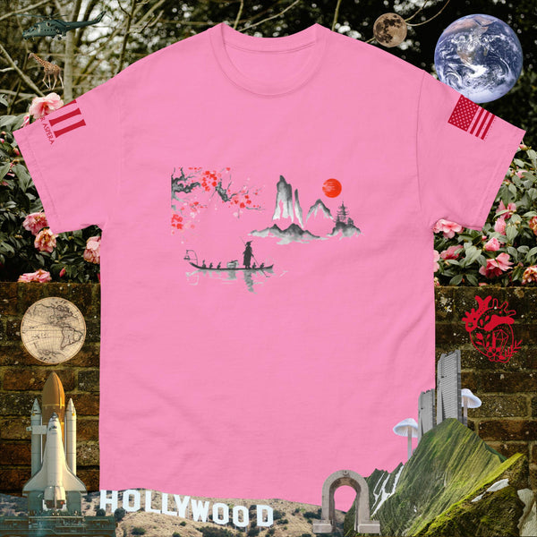 Solar Cherry Blossom V1.1 Men's classic tee