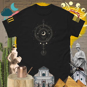 Solar Lunar Line Art v1.3 Men's classic tee