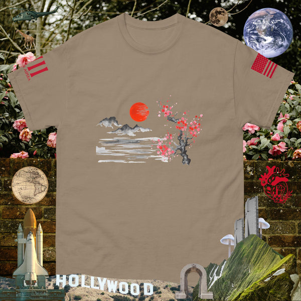 Solar Cherry Blossoms v1.2 Men's classic tee