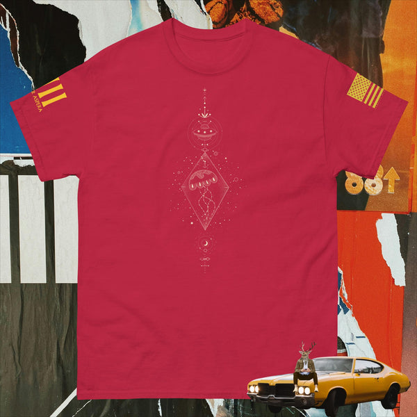 Solar Lunar Jelly Fish UFO v1.6 Men's classic tee