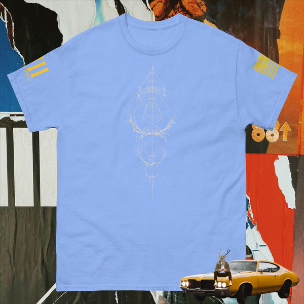 Solar Line Art Design v1.5 Men's classic tee