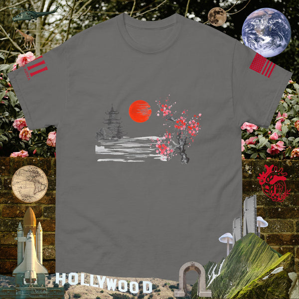 Solar Cherry Blossoms v1.4 Men's classic tee