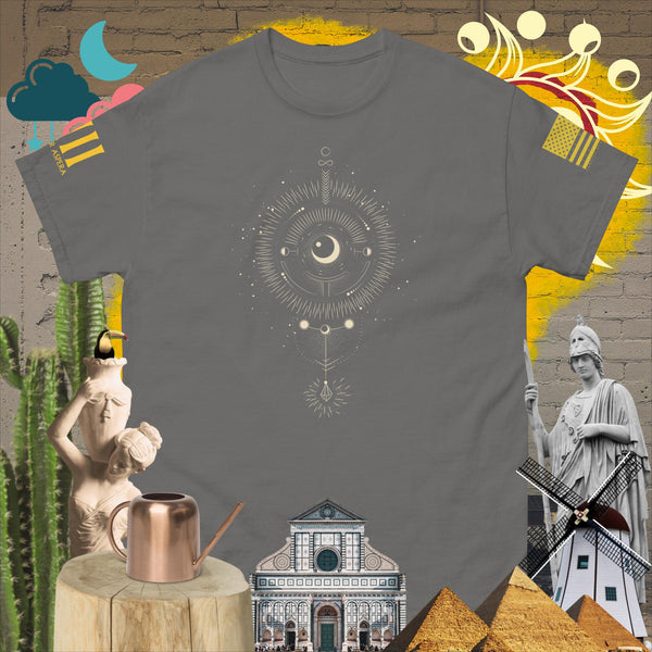 Solar Lunar Line Art v1.3 Men's classic tee