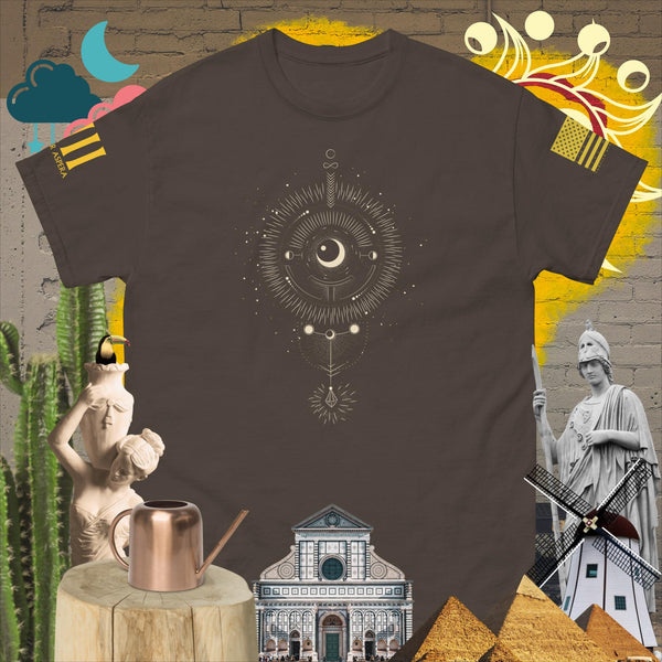 Solar Lunar Line Art v1.3 Men's classic tee