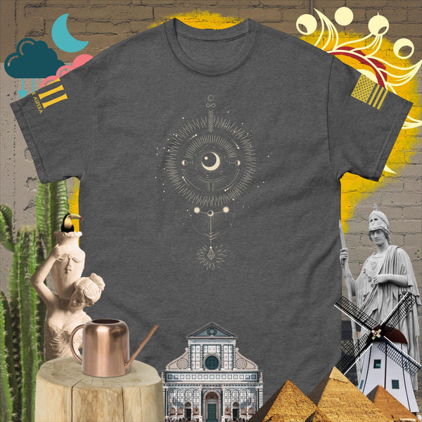 Solar Lunar Line Art v1.3 Men's classic tee