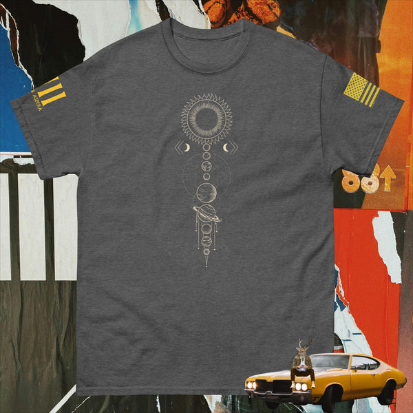 Solar Sun flower V1.4 Men's classic tee