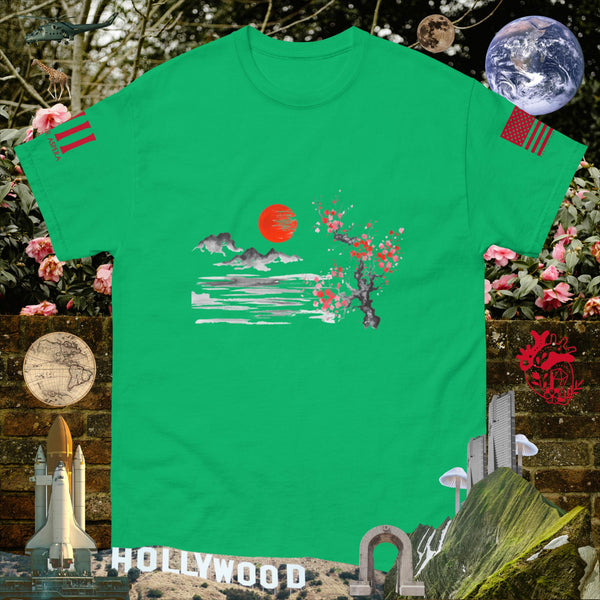 Solar Cherry Blossoms v1.2 Men's classic tee