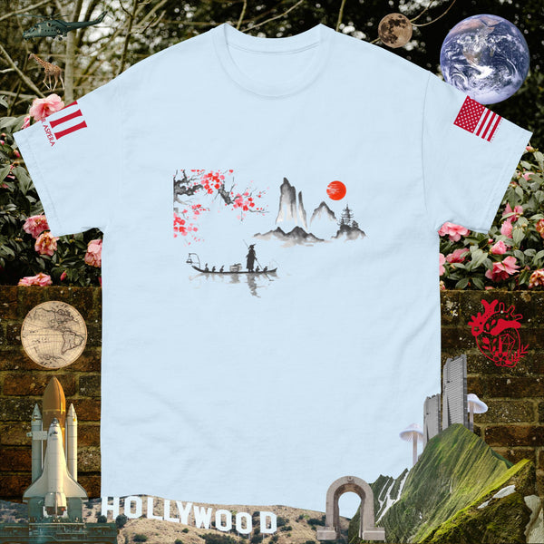 Solar Cherry Blossom V1.1 Men's classic tee