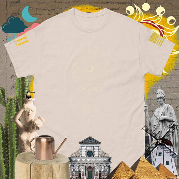 Solar Lunar Line Art v1.3 Men's classic tee