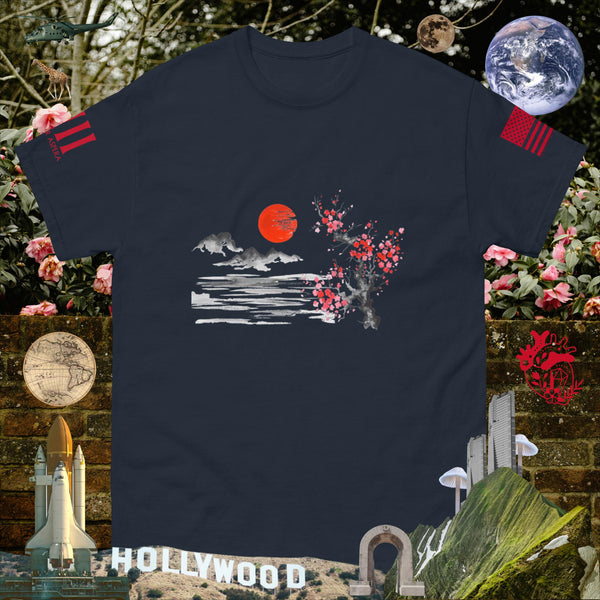 Solar Cherry Blossoms v1.2 Men's classic tee