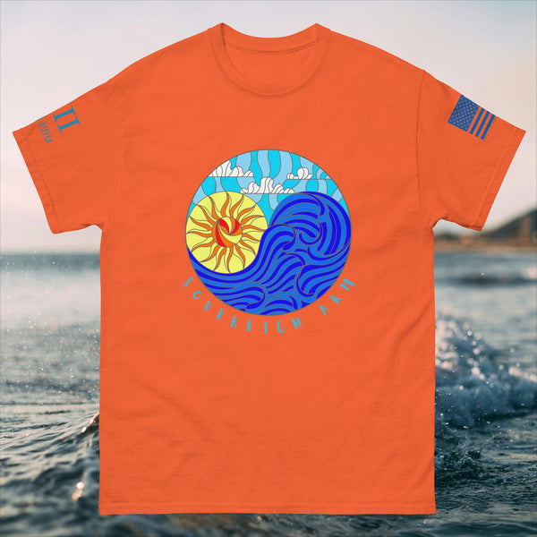 Sun and ocean Solar Men's classic tee