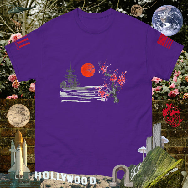 Solar Cherry Blossoms v1.4 Men's classic tee