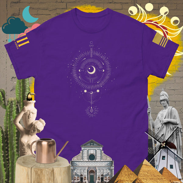 Solar Lunar Line Art v1.3 Men's classic tee