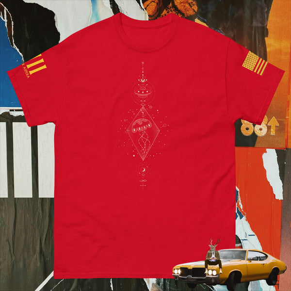 Solar Lunar Jelly Fish UFO v1.6 Men's classic tee