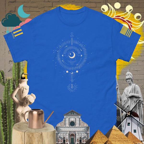 Solar Lunar Line Art v1.3 Men's classic tee