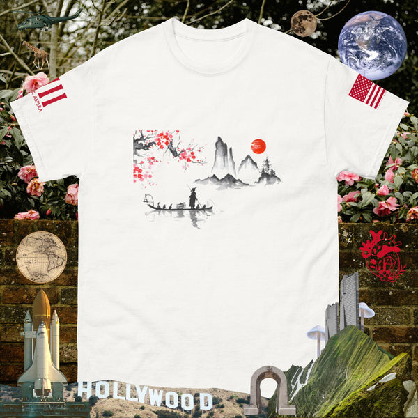 Solar Cherry Blossom V1.1 Men's classic tee