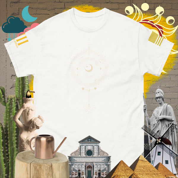 Solar Lunar Line Art v1.3 Men's classic tee