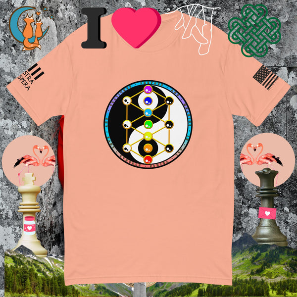 Yin Yang 13/15 key Short Sleeve T-shirt