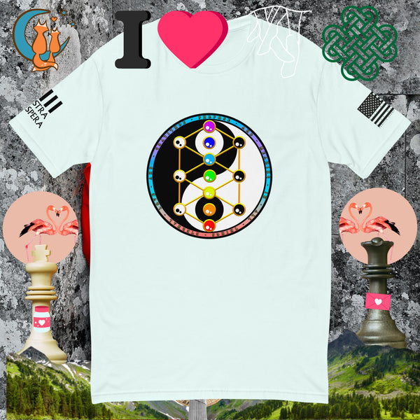 Yin Yang 13/15 key Short Sleeve T-shirt