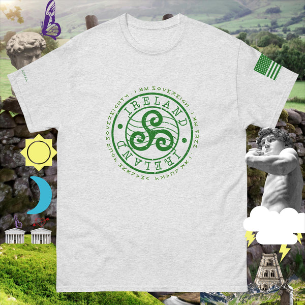 sovereignarm.com Ash / S Irish luck Ireland v1.4 Men's classic tee