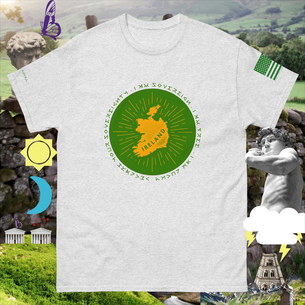 sovereignarm.com Ash / S Irish Luck Ireland V1.5 Men's classic tee