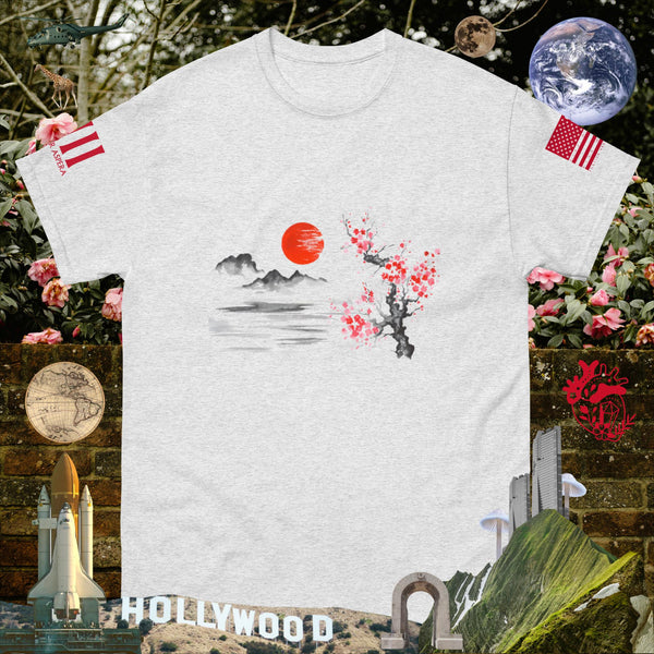 sovereignarm.com Ash / S Solar Cherry Blossoms v1.2 Men's classic tee