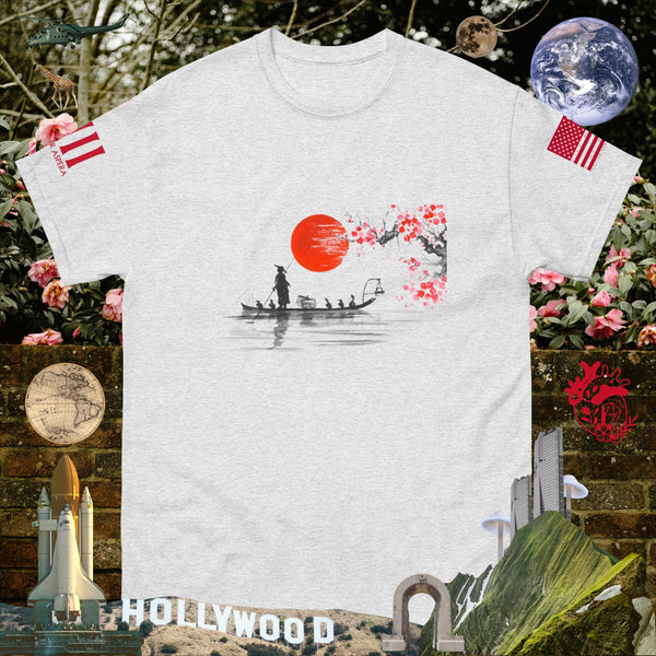 sovereignarm.com Ash / S Solar Cherry Blossoms v1.3 Men's classic tee