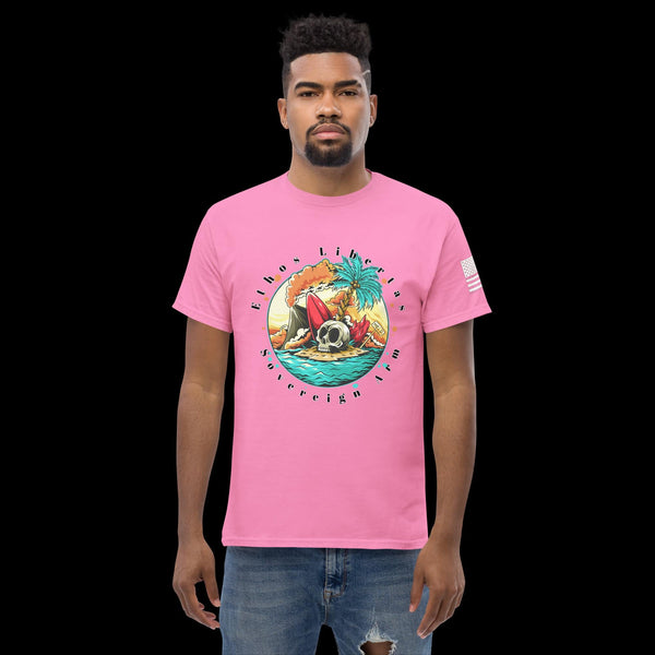 sovereignarm.com Azalea / S Surf Art V1.0 Ethos Libertas Men's classic tee