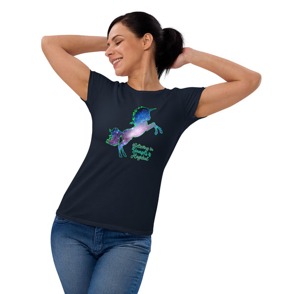 sovereignarm.com Believing in Yourself is Magical Women's short sleeve t-shirt