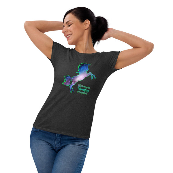 sovereignarm.com Believing in Yourself is Magical Women's short sleeve t-shirt