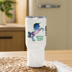 sovereignarm.com Believing in YoursElf is Magickal Travel mug with a handle