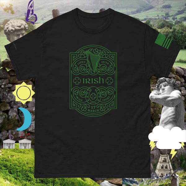 sovereignarm.com Black / S Irish Luck Men's classic tee