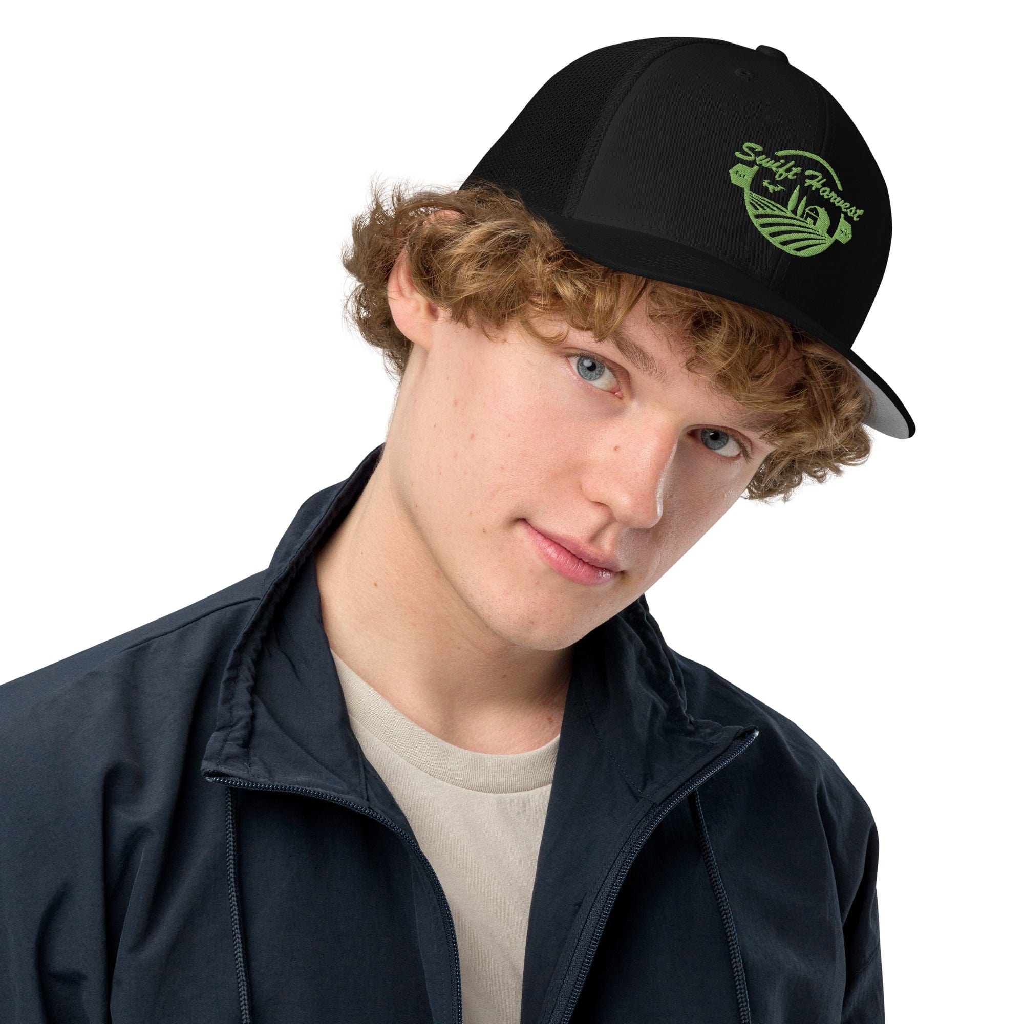 sovereignarm.com Black Swift Harvest Closed-back trucker cap