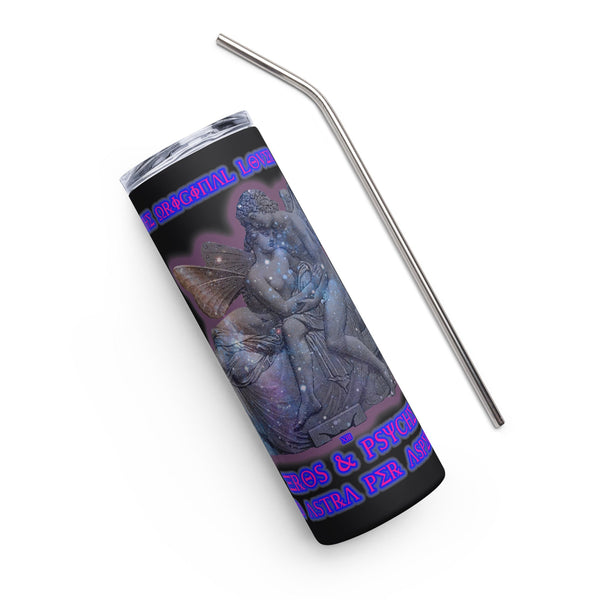 sovereignarm.com Black The Original Lovers, Eros and Psyche Stainless steel tumbler