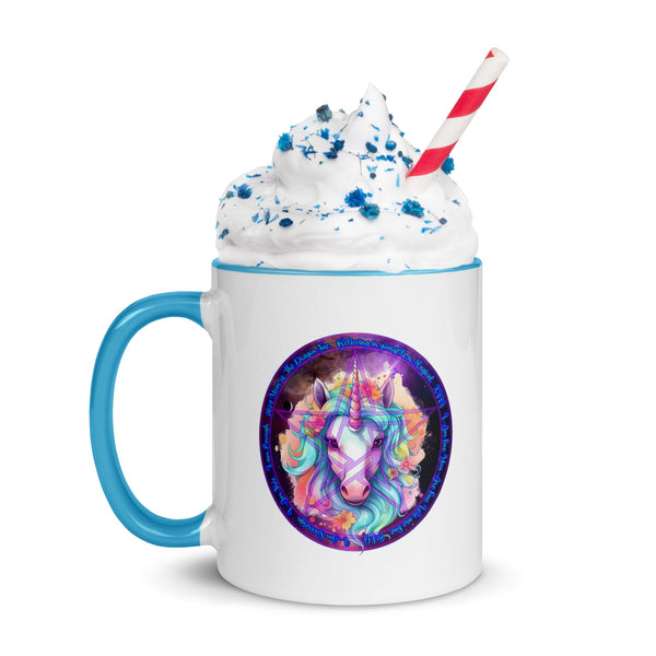 sovereignarm.com Blue / 11 oz Ad Astra Per Aspera 2024 Year of The Dragon Fae Mug with Color Inside