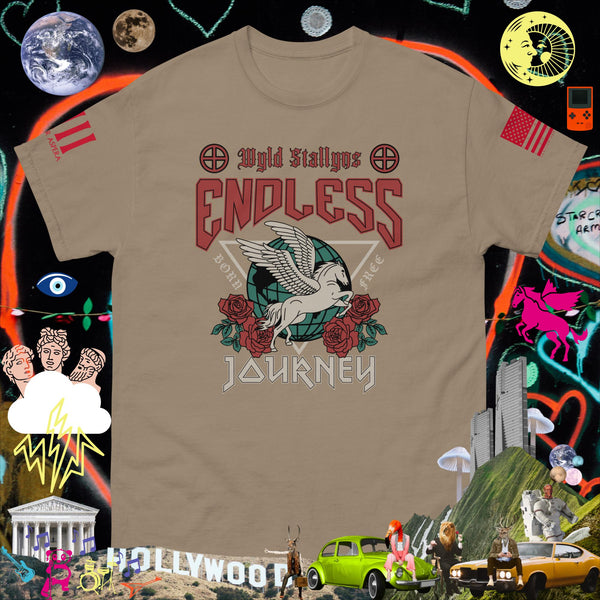 sovereignarm.com Brown Savana / S Wylde Stallyns Endless Journey Men's classic tee