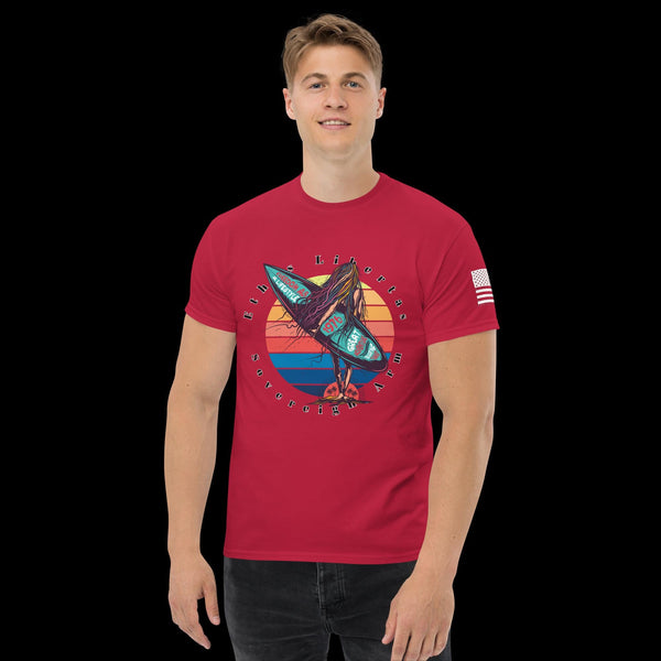 sovereignarm.com Cardinal / S Surf Art V.12 Men's classic tee