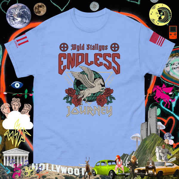 sovereignarm.com Carolina Blue / S Wylde Stallyns Endless Journey Men's classic tee