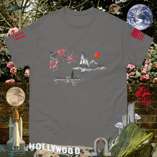 sovereignarm.com Charcoal / S Solar Cherry Blossom V1.1 Men's classic tee