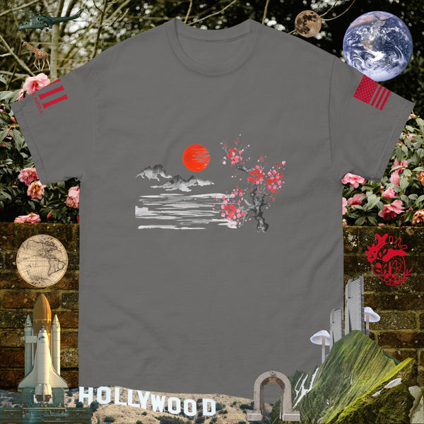 sovereignarm.com Charcoal / S Solar Cherry Blossoms v1.2 Men's classic tee