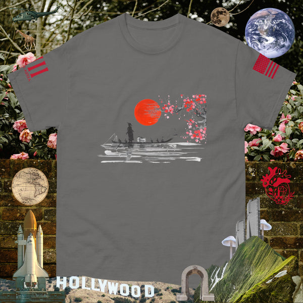 sovereignarm.com Charcoal / S Solar Cherry Blossoms v1.3 Men's classic tee