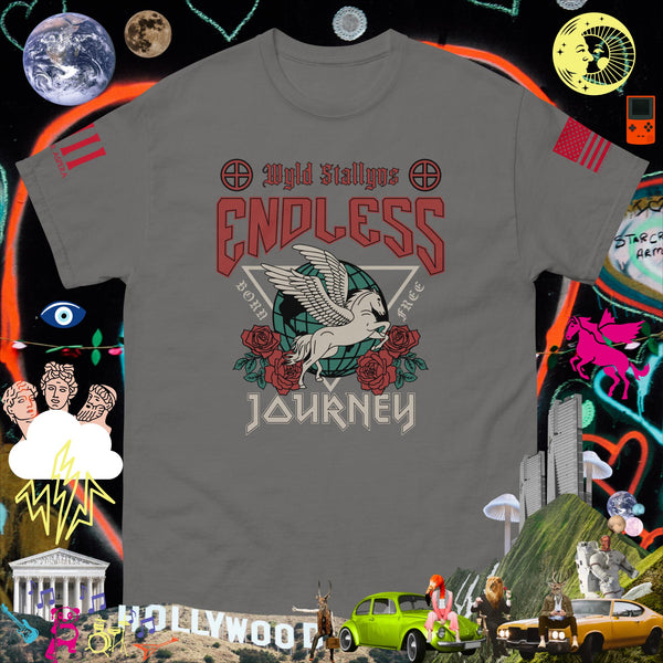 sovereignarm.com Charcoal / S Wylde Stallyns Endless Journey Men's classic tee