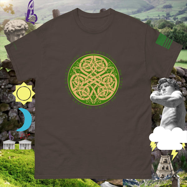 sovereignarm.com Dark Chocolate / S Irish luck Celtic Knot Men's classic tee