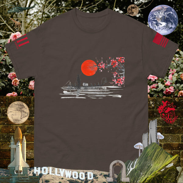 sovereignarm.com Dark Chocolate / S Solar Cherry Blossoms v1.3 Men's classic tee