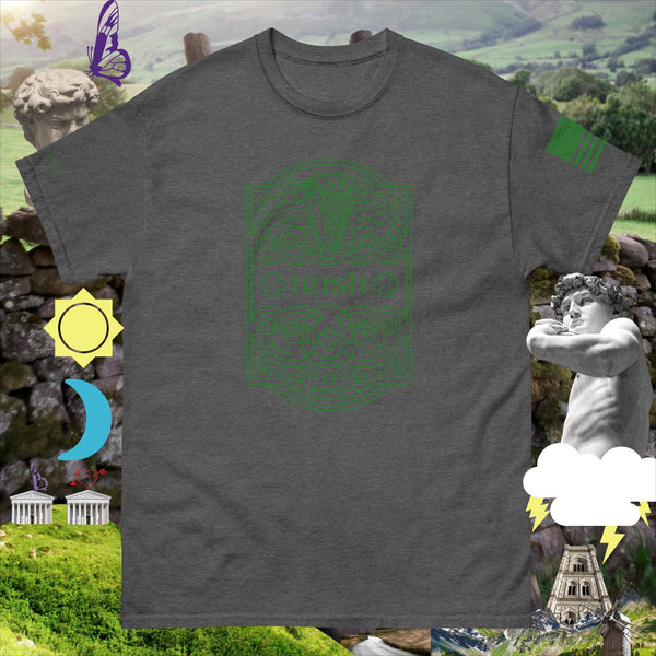 sovereignarm.com Dark Heather / S Irish Luck Men's classic tee