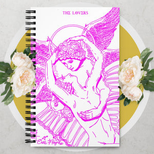 sovereignarm.com Eros and Psyche Spiral notebook