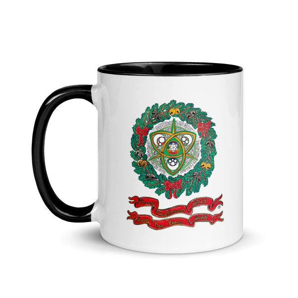 sovereignarm.com Fish Family Christmas Mug with Color Inside